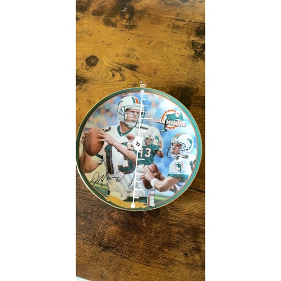 Dan Marino Commemorative NFL Plate By Bradford Exchange - Limited Edition - Picture 10 of 12